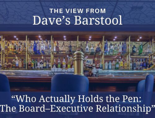 Who Actually Holds the Pen: The Board–Executive Relationship