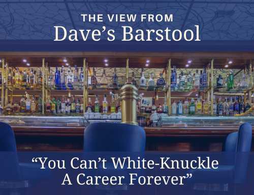 You Can’t White-Knuckle A Career Forever
